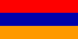 Heutige Armenische Nationalflagge