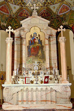 Hauptaltar der Mutterkirche in Etschmiadzin